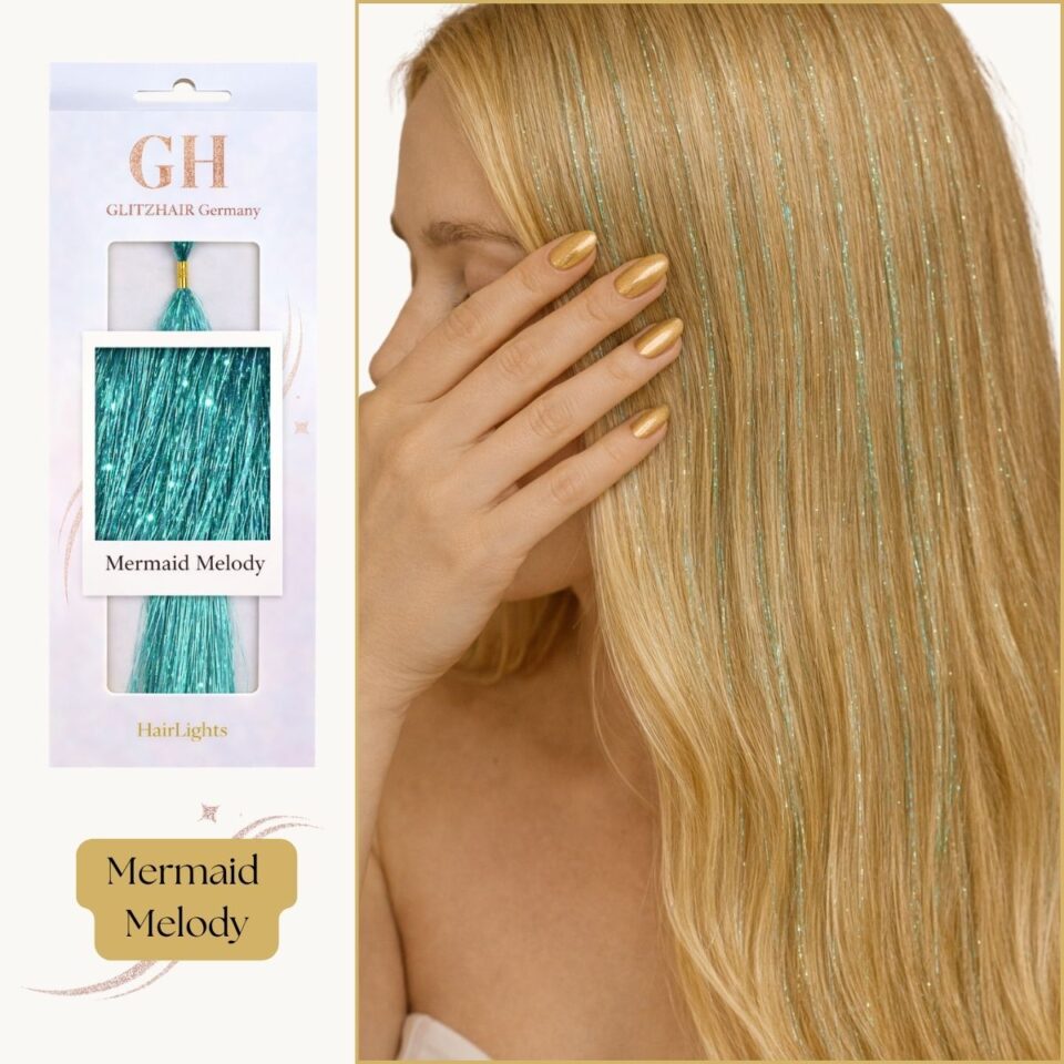 Mermaid Melody – HairLights by GLITZHAIR