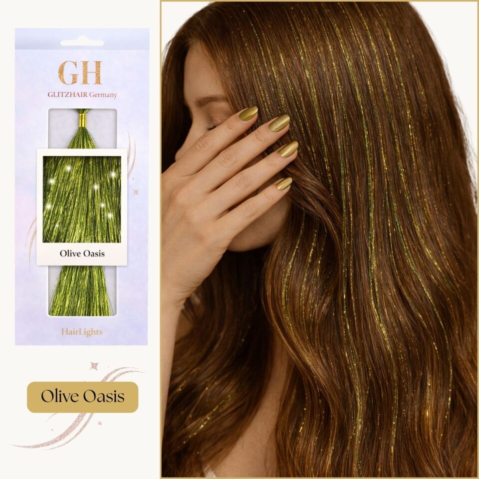 Olive Oasis – HairLights by GLITZHAIR