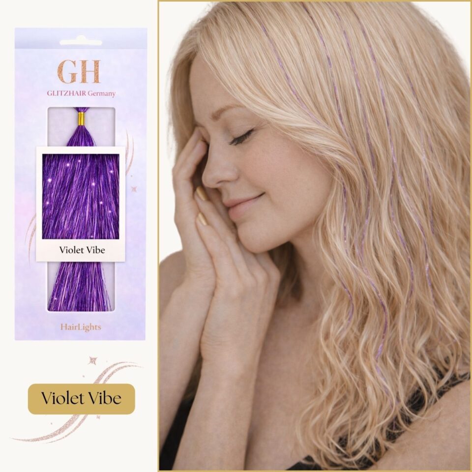 Violet Vibe – HairLights by GLITZHAIR