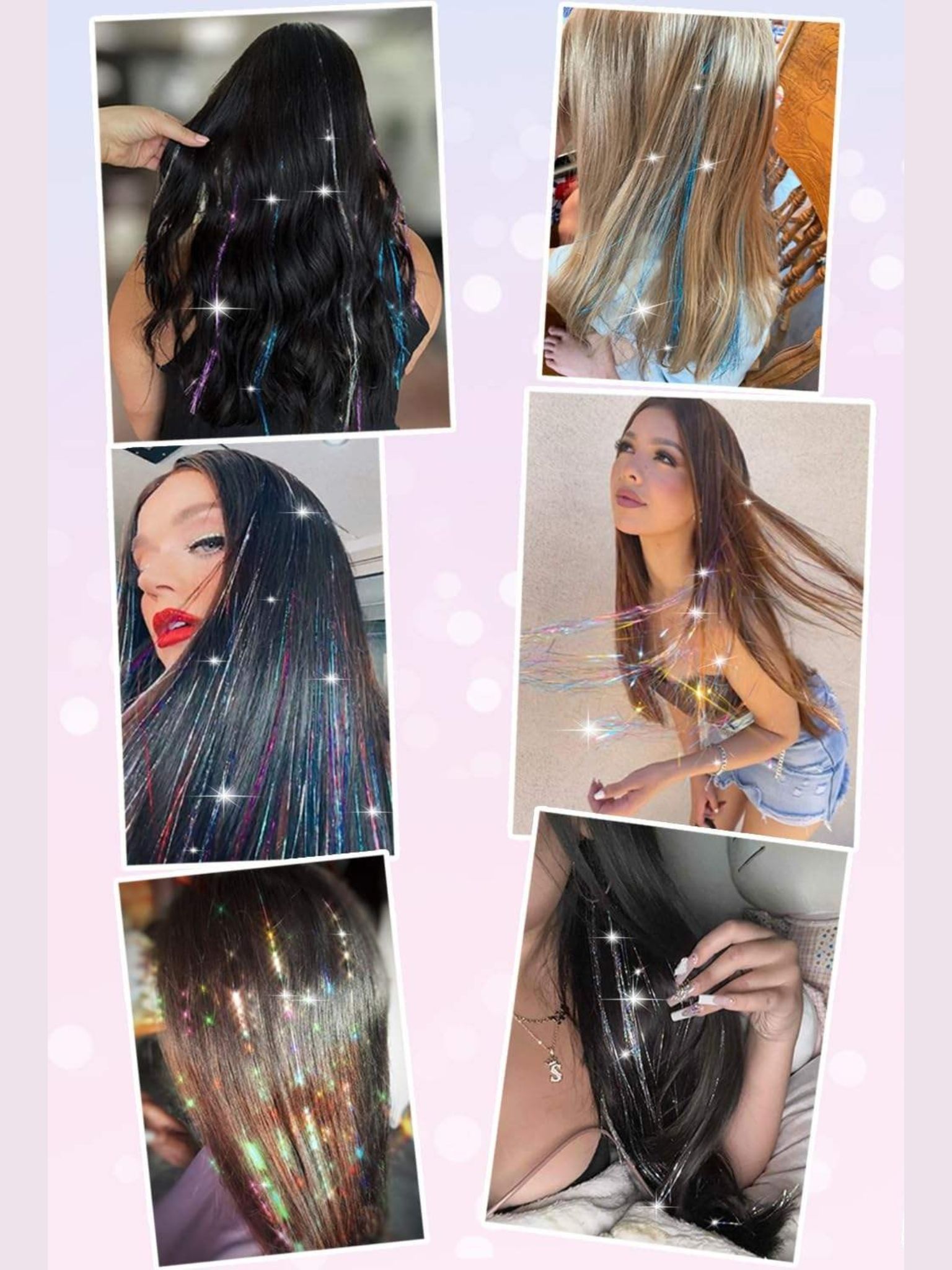 HairLights Collage